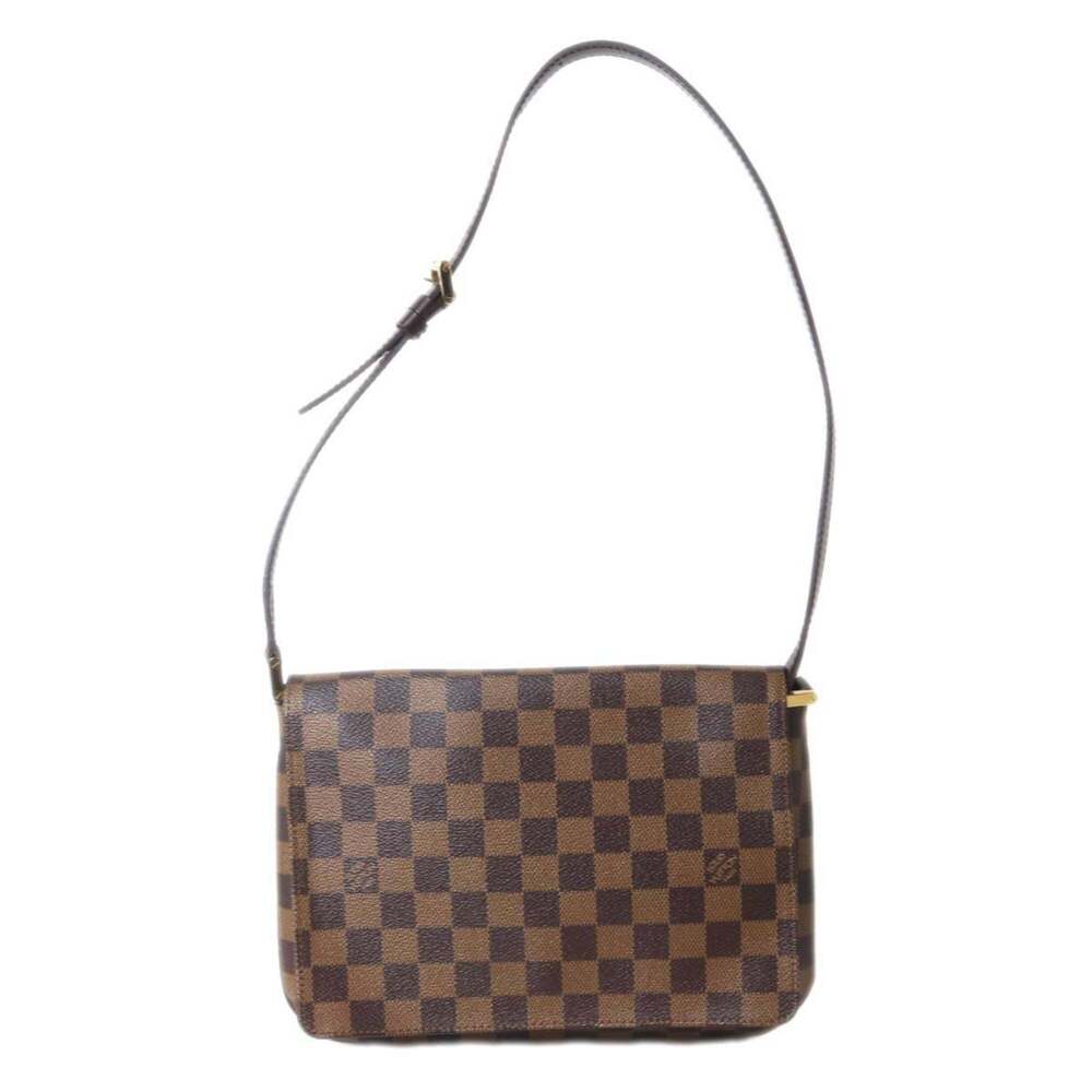 LOUIS VUITTON Authentic Brown Damier Shoulder Bag - Picture 2 of 10